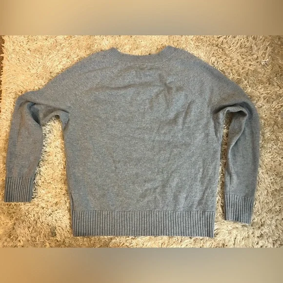 GAP Merino Cashmere Blend Sweater Blue XS - Picture 5 of 5